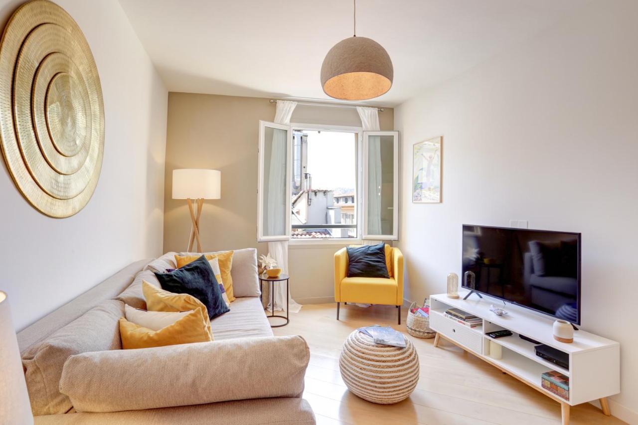 Lou C -Charmant Apt, Clim, Wifi, Refait A Neuf, 6Pers Nizza Exterior foto